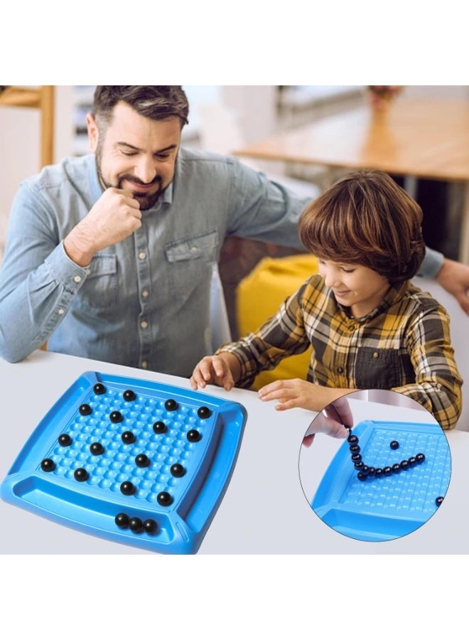 لعبة الشطرنج المغناطيسية، ألعاب شطرنج مغناطيسية جديدة متعددة اللاعبين بالحجارة، مجموعة ألعاب مغناطيسية ممتعة على الطاولة - لوحة شطرنج محمولة للأطفال فوق 9 سنوات والكبار لوازم السفر للحفلات المنزلية - Image 5